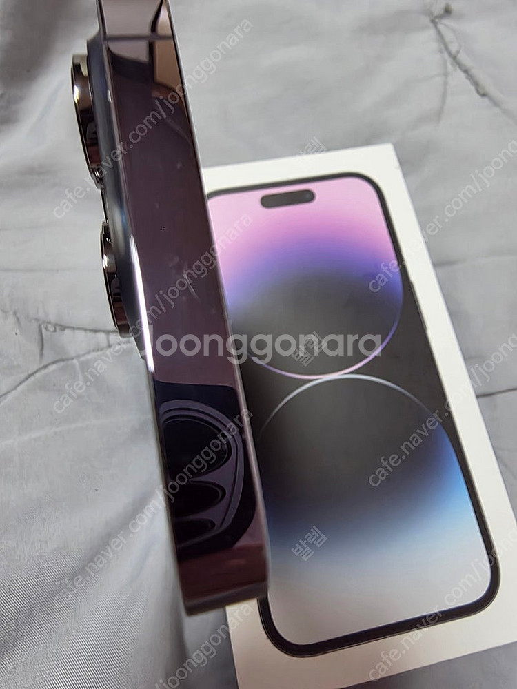 아이폰14pro 프로 256g 딥퍼플 팝니다--7