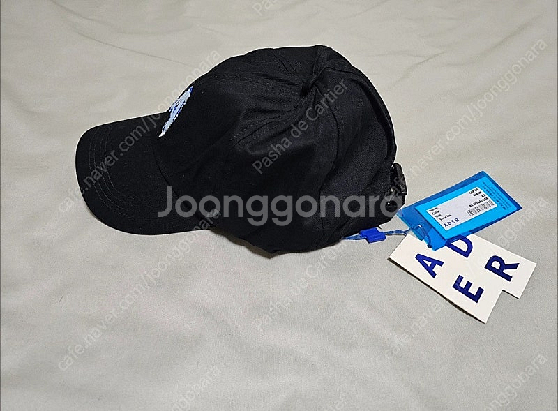 아더에러 캡모자 볼캡 블랙 A로고 새제품--1