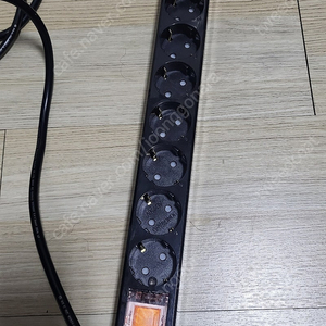 10구 멀티탭 블랙