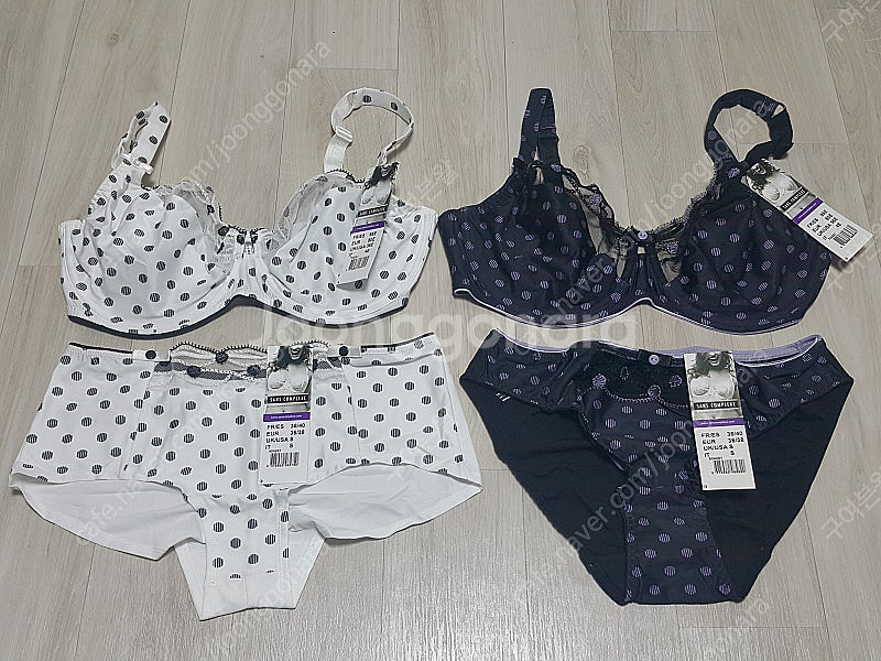 상콤 고야토트 브라팬티 2세트 80F/36DD <미착용...--1