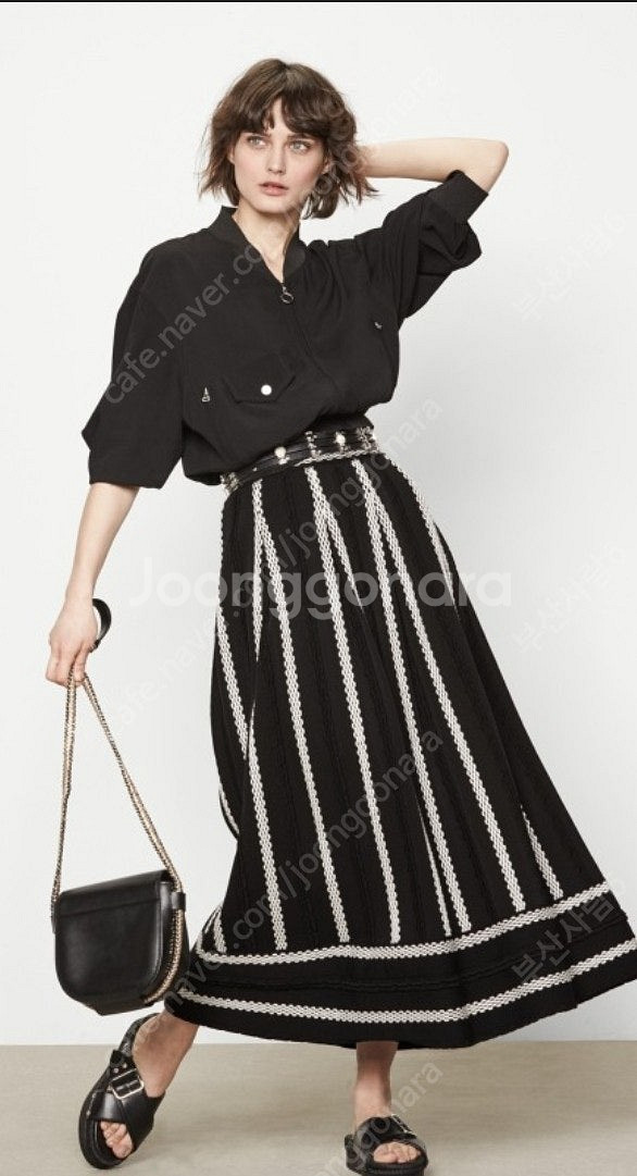 MAJE JAMAIS SKIRT 마쥬 롱스커트(옥수동수...--0