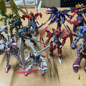 건담 hg 시리즈별 조립품 각 판매