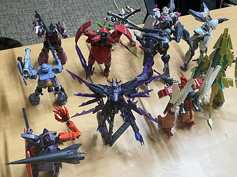 건담 hg 시리즈별 조립품 각 판매--2
