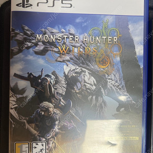 Ps5 몬스터헌터 와일드 팝니다.