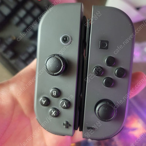 닌텐도 스위치 조이콘 그레이색상 정품 판매