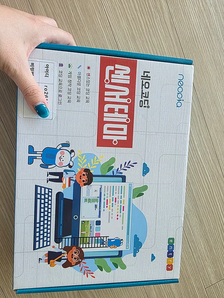 네오코딩 센서테마 코딩 교구 풀셋(25년 청소년로봇교실 로봇제작 기초반 교구,방과후 학교 코딩교구) 이미지