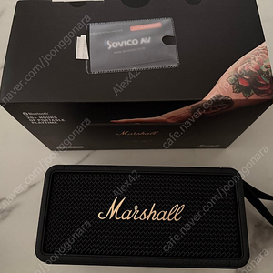 마샬 미들톤 미들턴 블루투스 스피커 소비코 정품 민트급