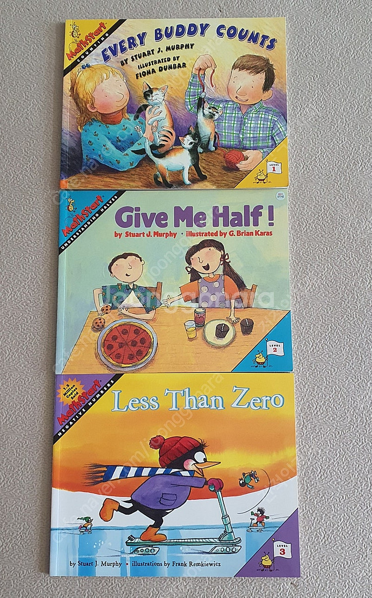 MathStart 영어 원서 수학동화 노부영, 음원 1...--0