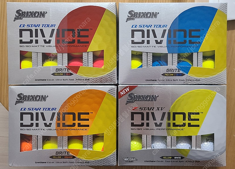 [SRIXON DIVID] 스릭슨 디바이드 반반볼--1