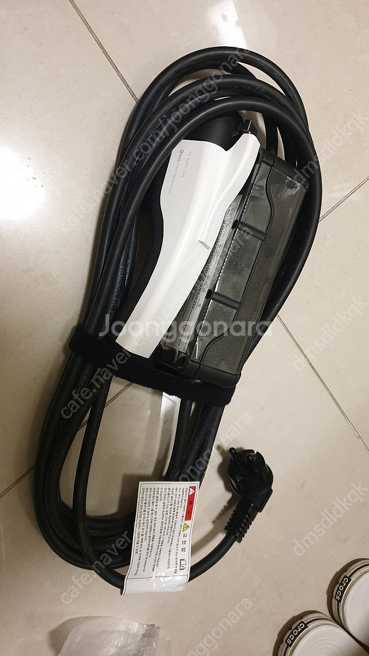현대기아정품 220v 비상용 5핀완속충전기(가방포함)팝...--0