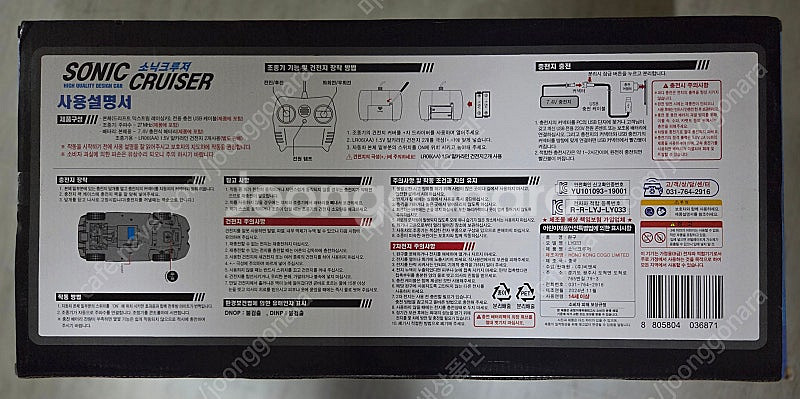 소닉크루저 RC카 부가티 베이론--2