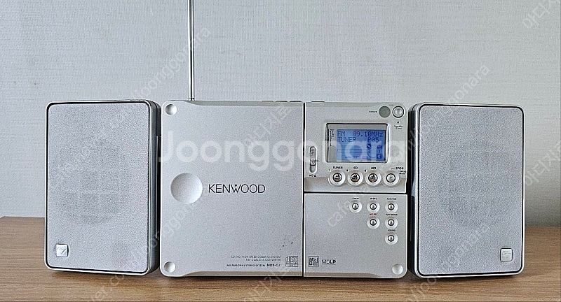 KENWOOD 켄우드사의 RADIO/CD/MD 플레이어...--0