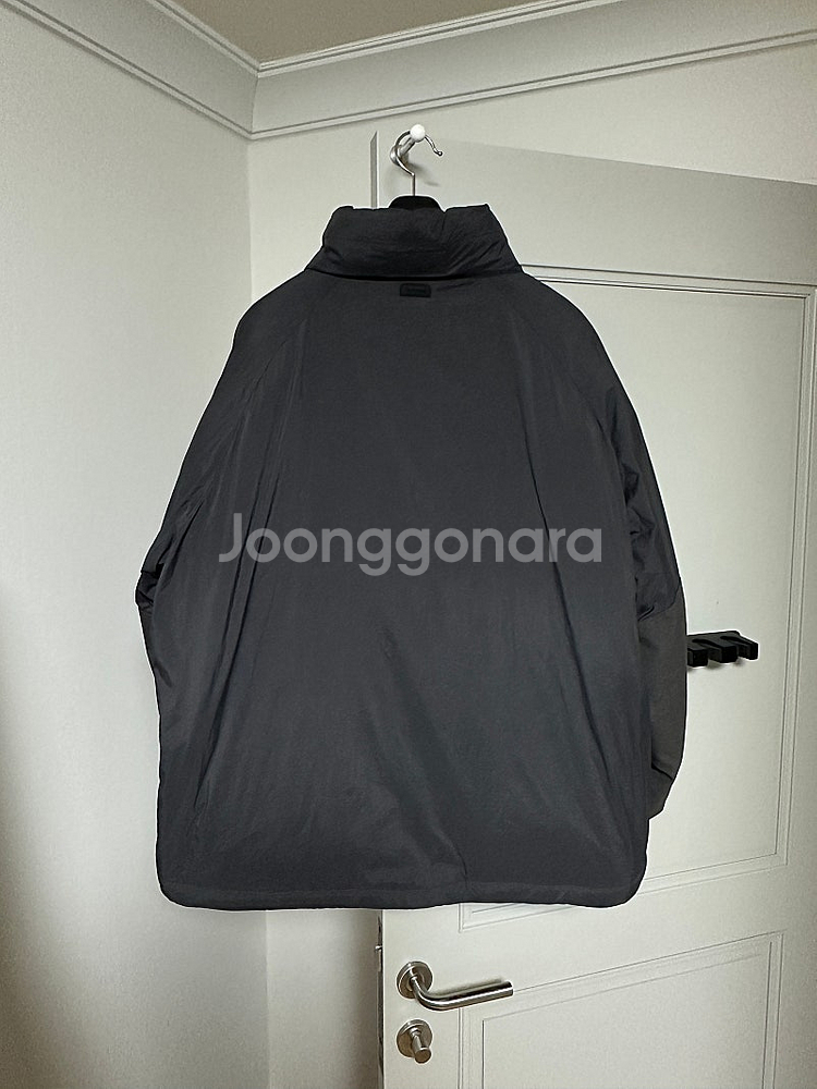 네이머클로딩 레벨7 다운 패딩 차콜 XL 새상품급--1