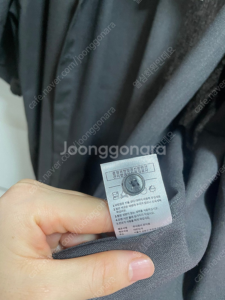 (새상품) 르아르 린넨 포켓 오버핏 반팔 셔츠 차콜 m...--3