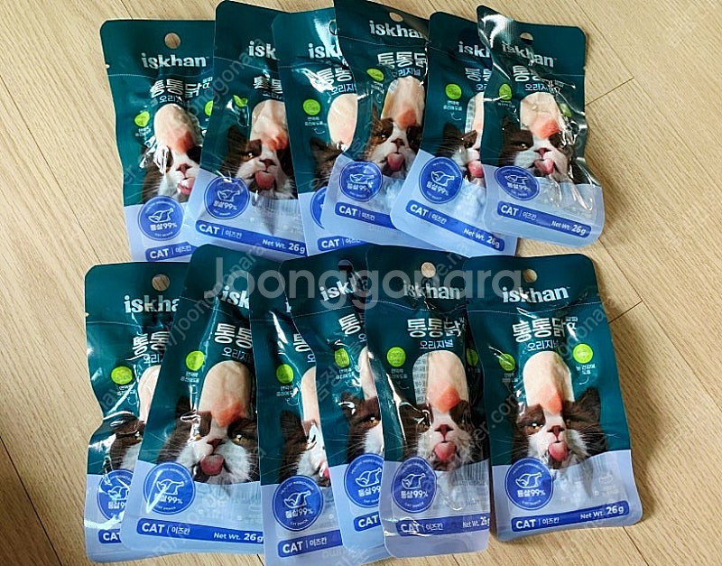 고양이 이즈칸 통통닭 오리지널 3박스--1