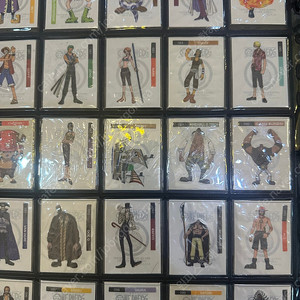 구버전 원피스 띠부씰 전종