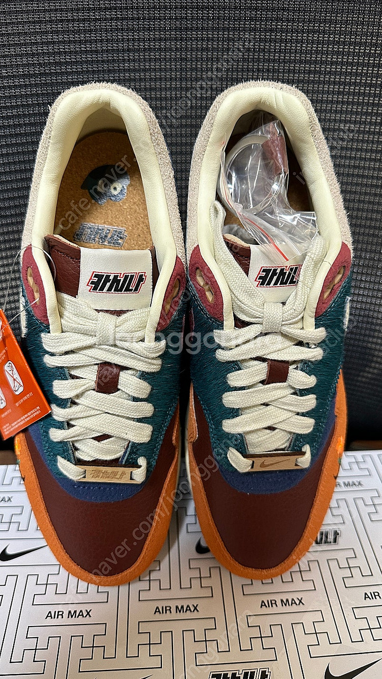 카시나 에어맥스1 원앙 오렌지 250--0