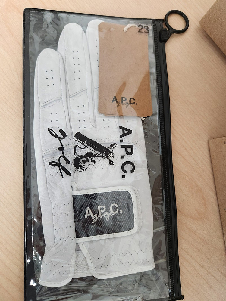 A.P.C 골프장갑 타이틀리스트 골프공 캐디톡 미니미 거리측정기 지포어 골프티 브릿지스톤 이미지