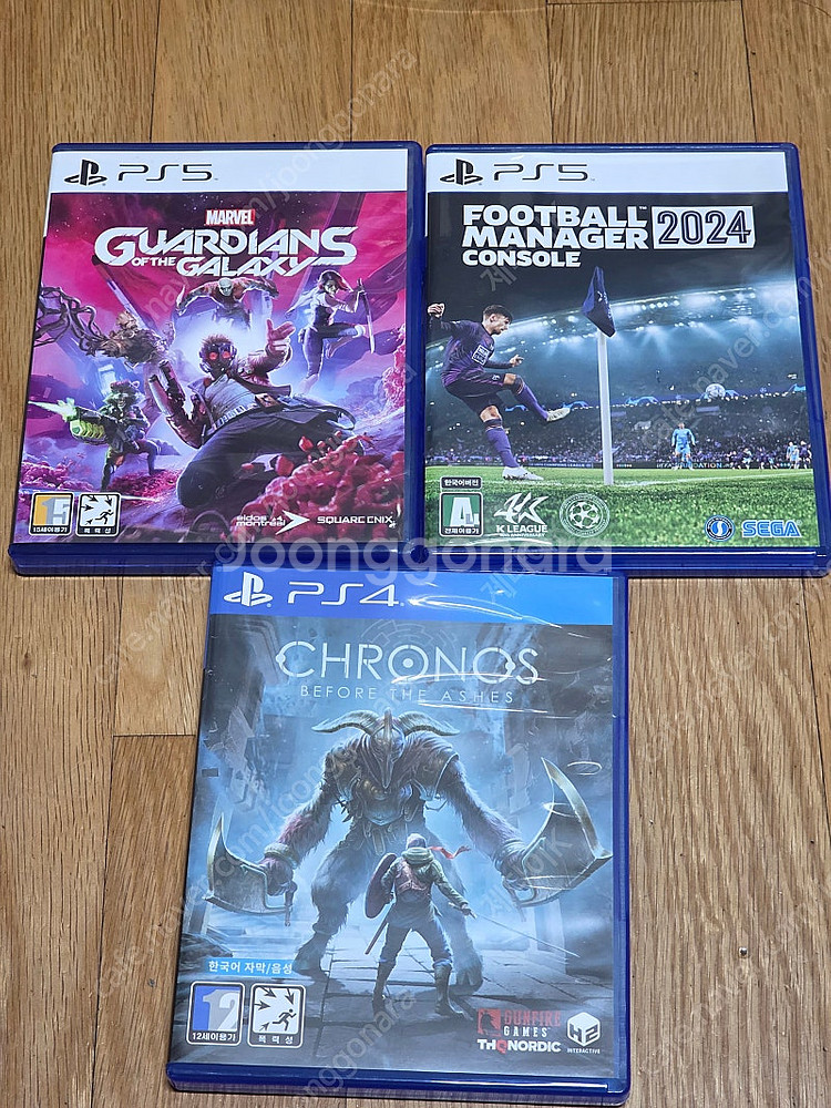 PS5/PS4게임 3종 일괄팝니다. (풋볼매니저2024...--0