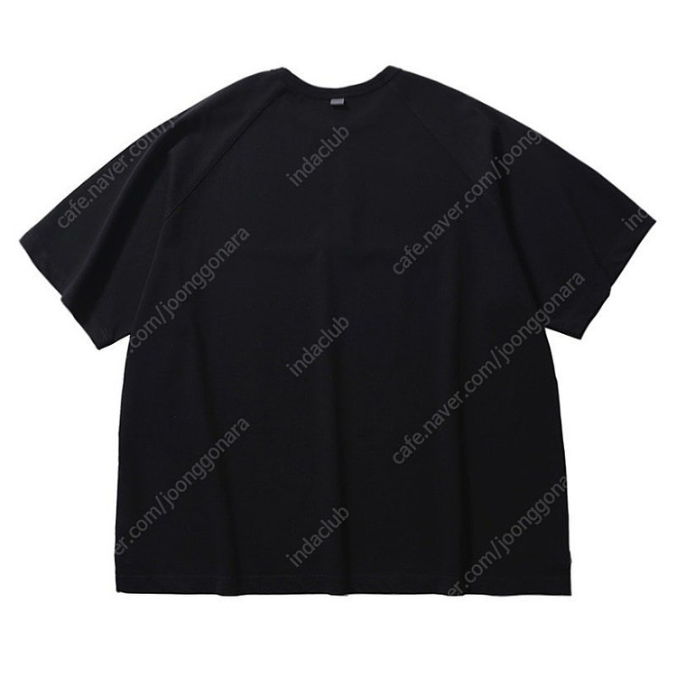 모이프 A.H. LESS H/S TEE 블랙 2--1