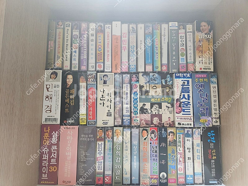 국내 옛날 카세트 테이프 320개 일괄--4