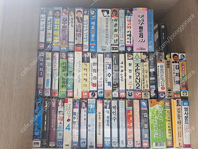 국내 옛날 카세트 테이프 320개 일괄--5