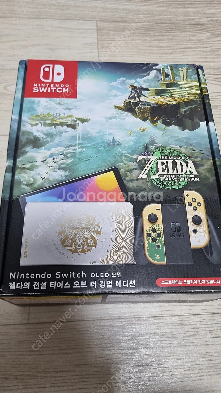저렴히 팔아요! 가격내림! 젤다 에디션 스위치 oled...--0