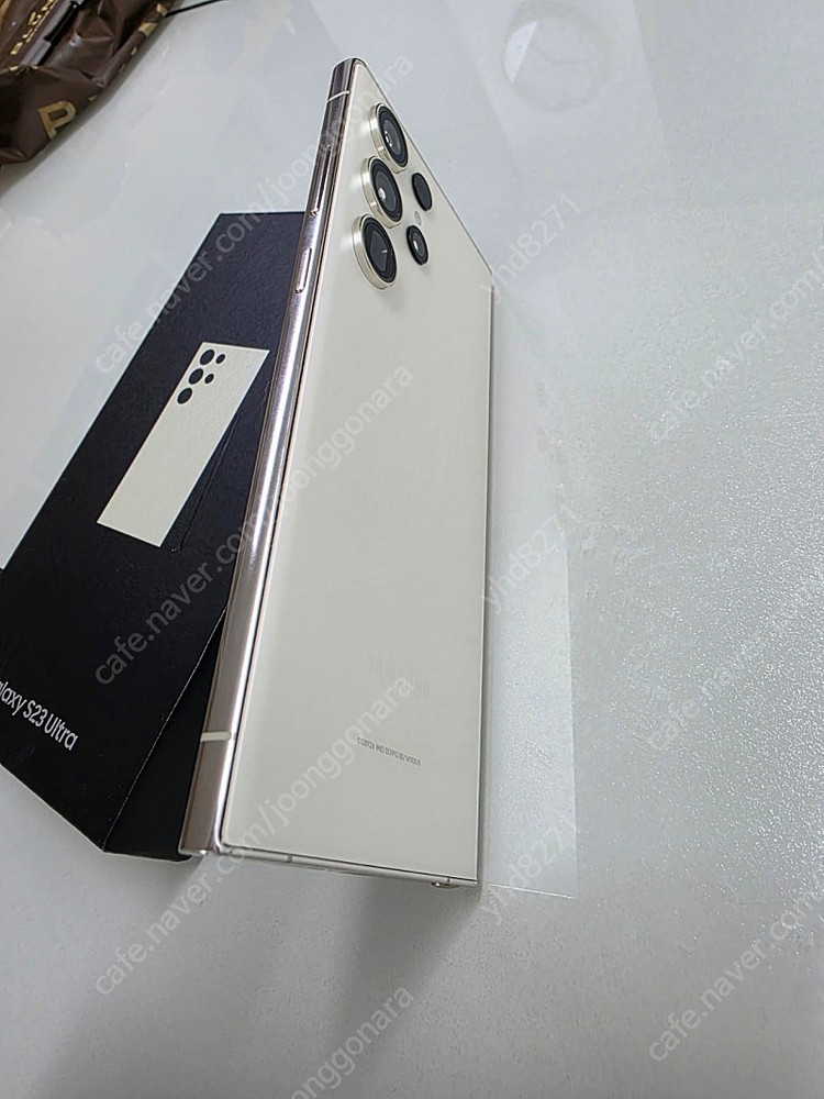 삼성겔럭시 s23울트라512 크림 이미지