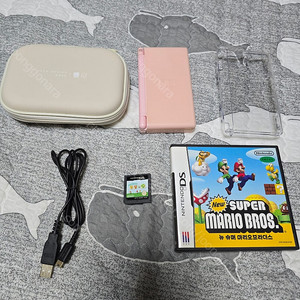 닌텐도 ds lite + 동숲 + 슈퍼마리오 (부산)