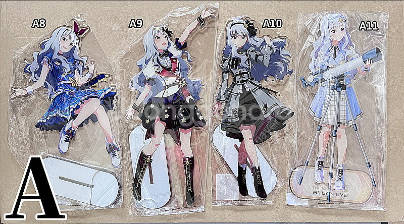 아이돌마스터 밀리언라이브 시죠타카네,타카네 모든 굿즈 (등신대,아크릴,구관인형,아크릴,태피,펜라이트,피규어,누이,키...--3