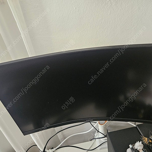 22년식 삼성 g7 c27g54t 모니터암포함 qhd모니터