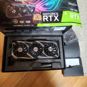 ASUS ROG STRIX 지포스 RTX 3090 24GB 그래픽카드 판매합니다.