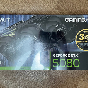 Palit RTX 5080 게이밍 프로 GamingPro 미개봉
