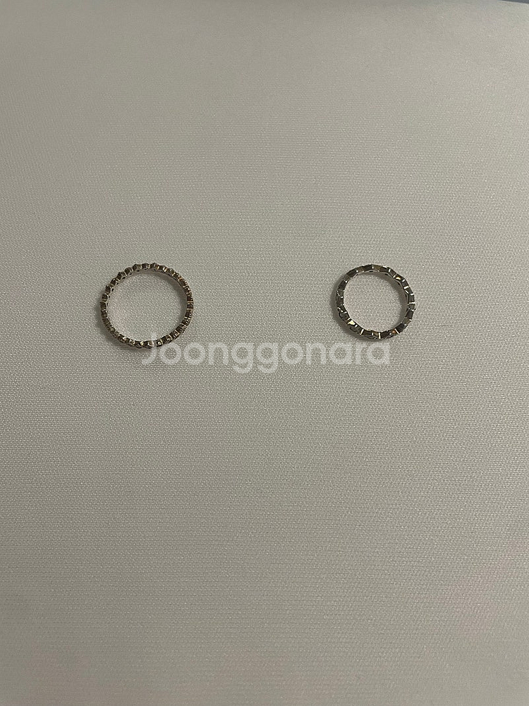 실버925 레이어드 가드링 반지--3