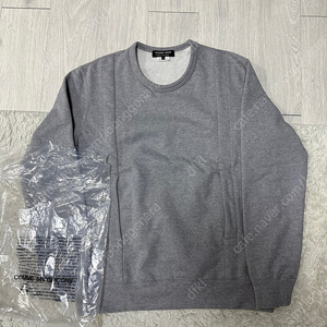 (L)꼼데가르송 옴므 듀스 절개 맨투맨