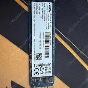 마이크론 MX200 500GB M.2 SATA SSD 판매합니다.