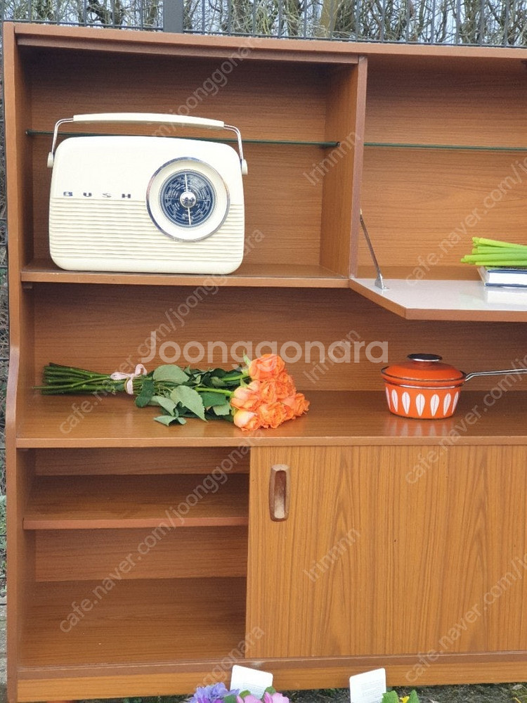 미드센츄리 사이드보드 거실장 장식장 수납장 빈티지가구 서랍장--3