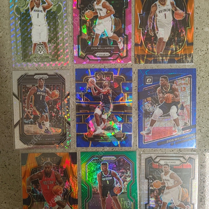 NBA PARELLEL 농구 리프렉터 카드 장당 1천 (2)