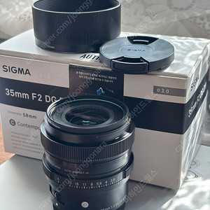 SIGMA C 시그마 35mm F2, 소니 FE마운트