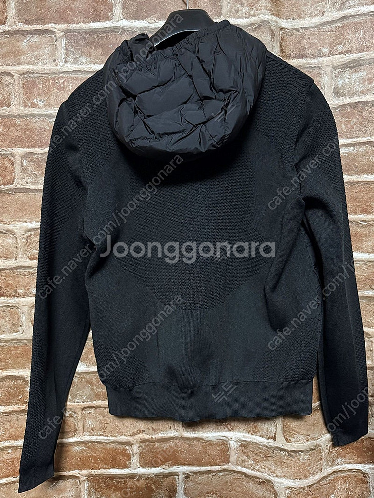 몽클레어 24SS 하이브리드 후드 패딩 가디건 블랙 9...--1