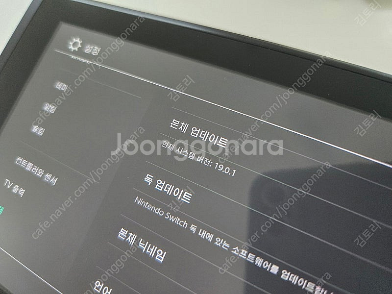 닌텐도 스위치 구구형 본체 (단품) (XAK10001)--8