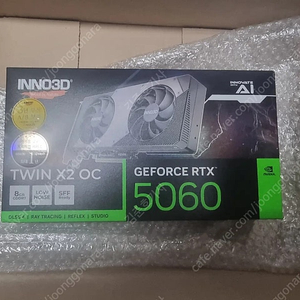 INNO3D RTX 5060 TWIN X2 미개봉 판매합니다