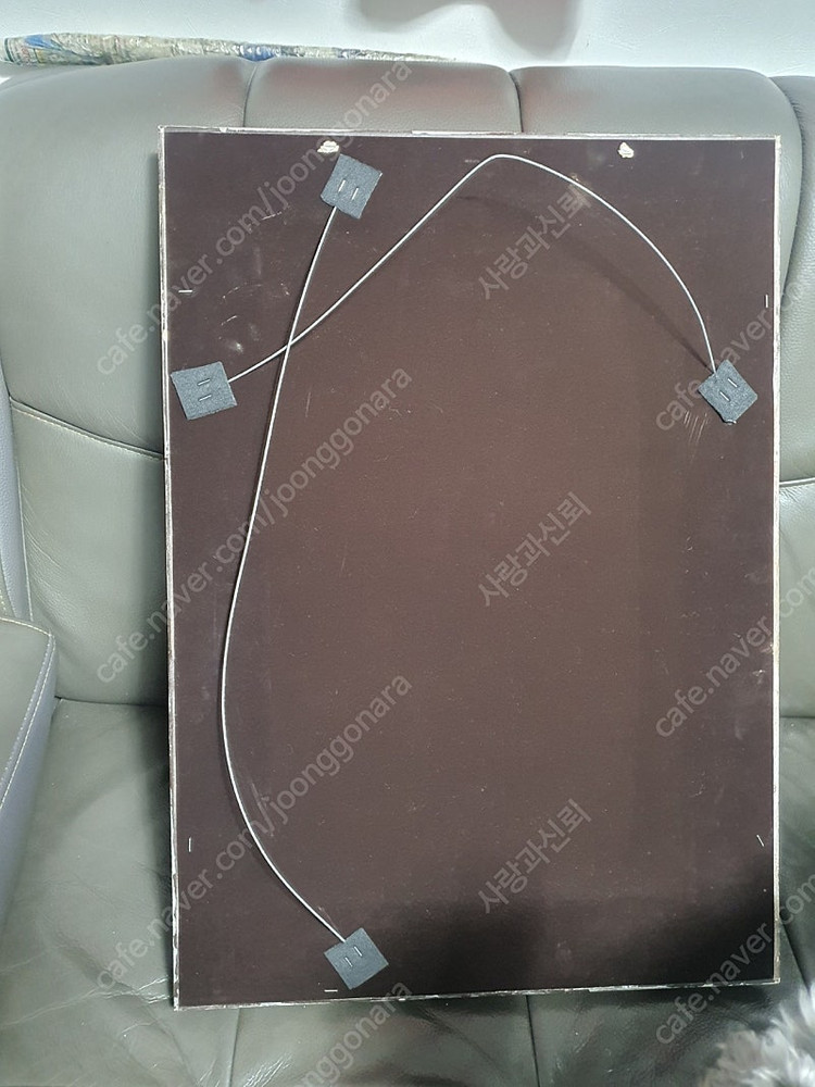 앤틱 은장 미러--7