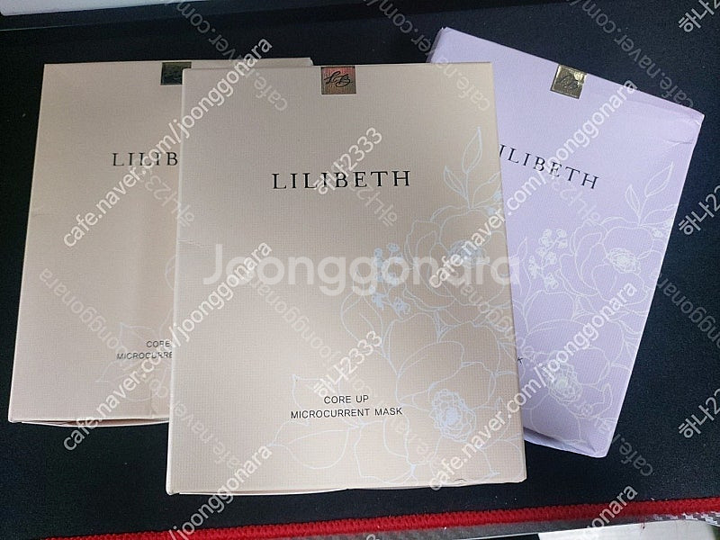릴리베스 미세전류 팩 / 카미앤글로우, 코어업 팩 박스 새상품 3박스--0