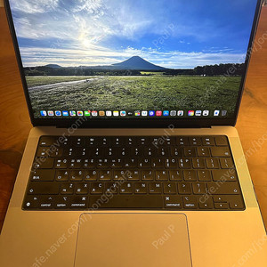 맥북프로14 M2 pro 10코어 / GPU16코어 / 32GB 메모리 / 1TB