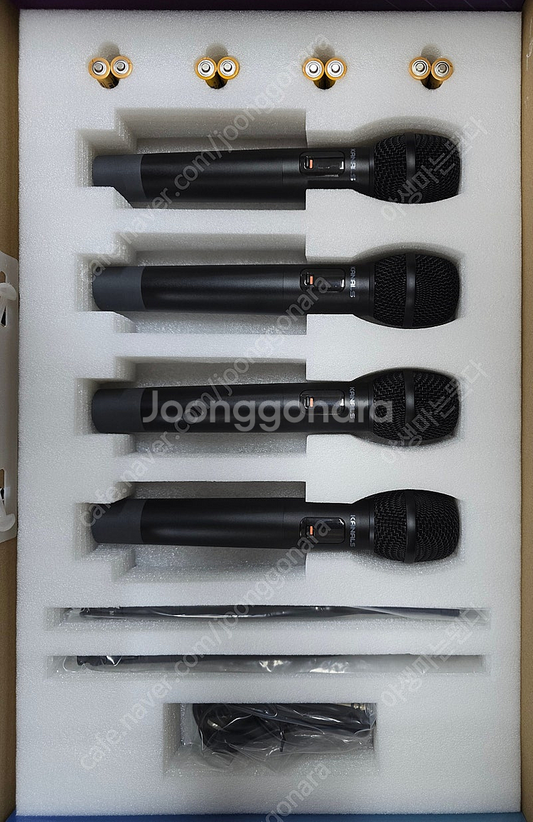 카날스 MW-4000. 4ch 무선마이크 입니다.--1