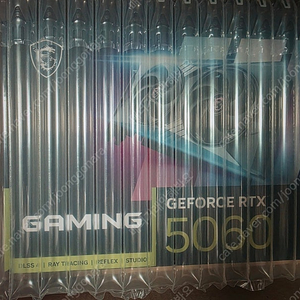 MSI RTX 5060 8GB 트윈프로져 미개봉