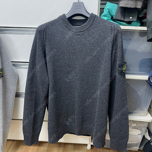 스톤아일랜드 와펜패치 울니트 챠콜/ 7315552A3 V0065/ XL