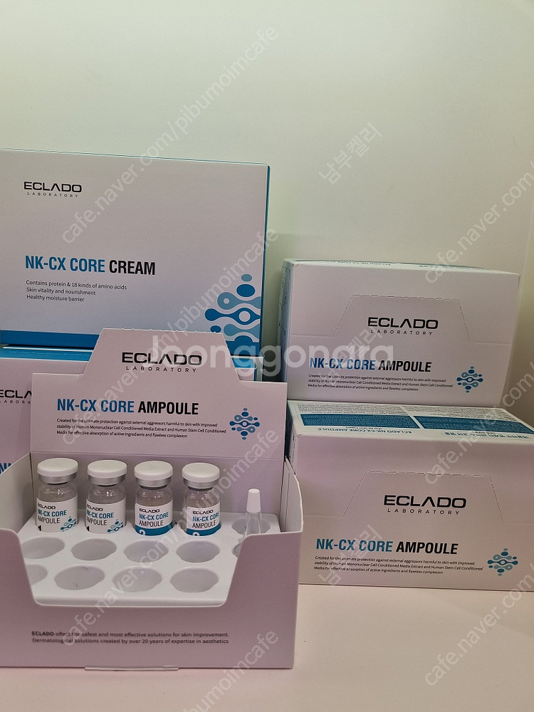 피부샵정리 샵가이하 / 에끌라두 NK-CX 프로틴 포텐 부스터 크림 앰플 택포--4