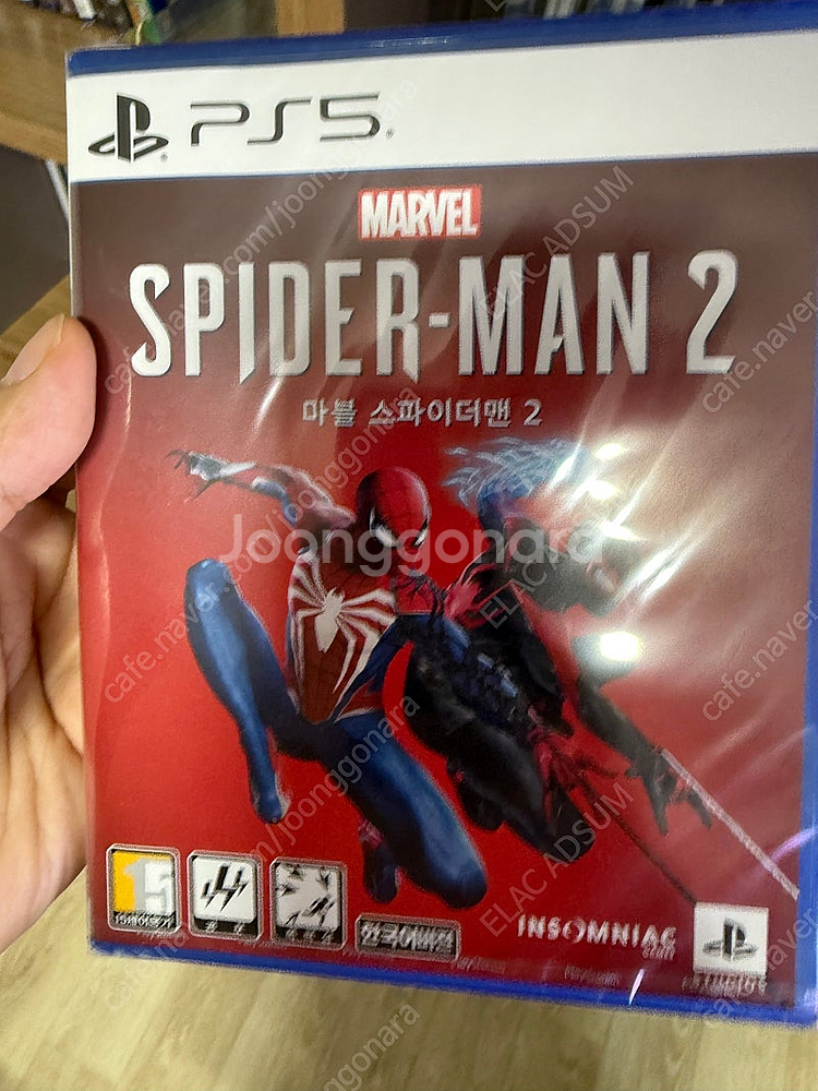 PS5 스파이더맨2 미개봉 팝니다--0